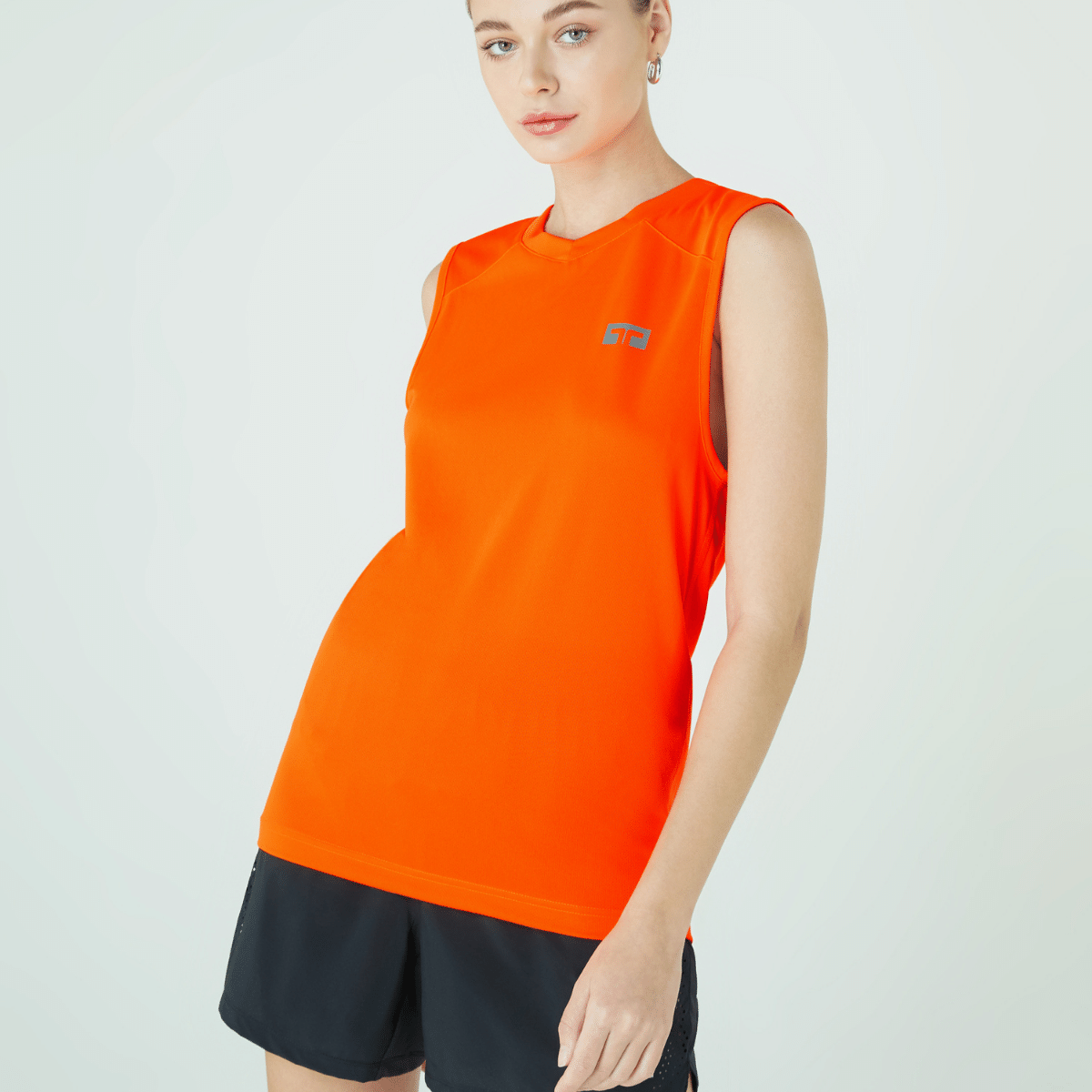 TL LITE Sleeveless Shirt (Solar Orange) เสื้อวิ่ง/เสื้อกีฬา ผู้ชายรุ่น TL Lite สีส้ม